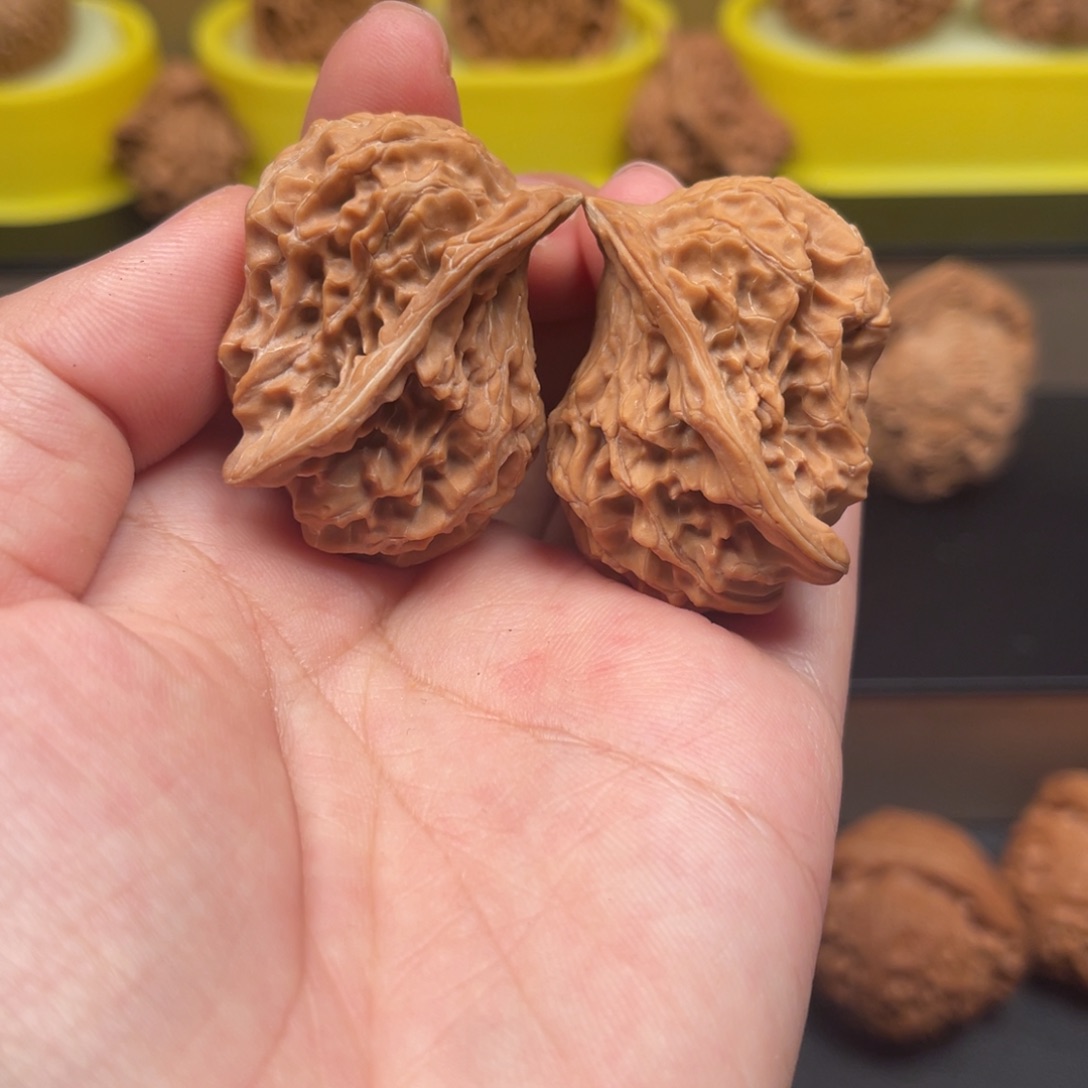 文玩核桃吊坠鸳鸯鸟