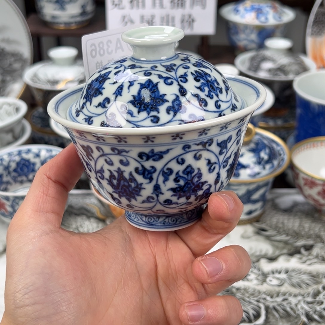 ****走景德镇手工手绘陶瓷