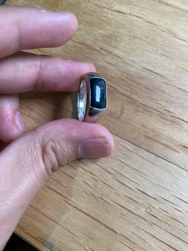 天然A货墨翠难戒