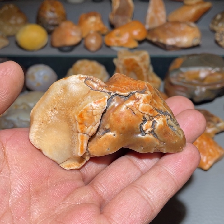 真***香石材阿拉善沙漠奇石