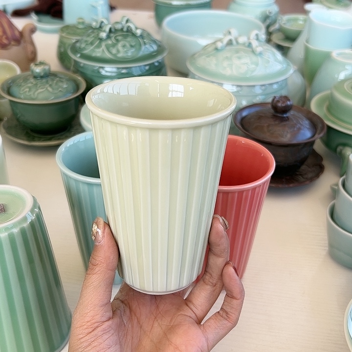 小米茶器龙泉青瓷