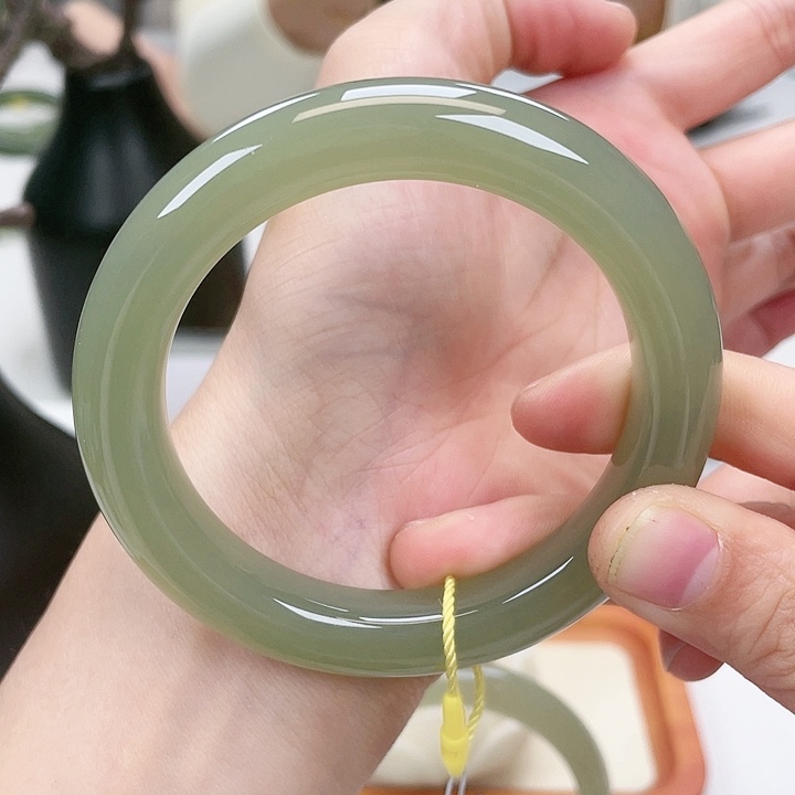 和田玉 手镯5859未镶嵌