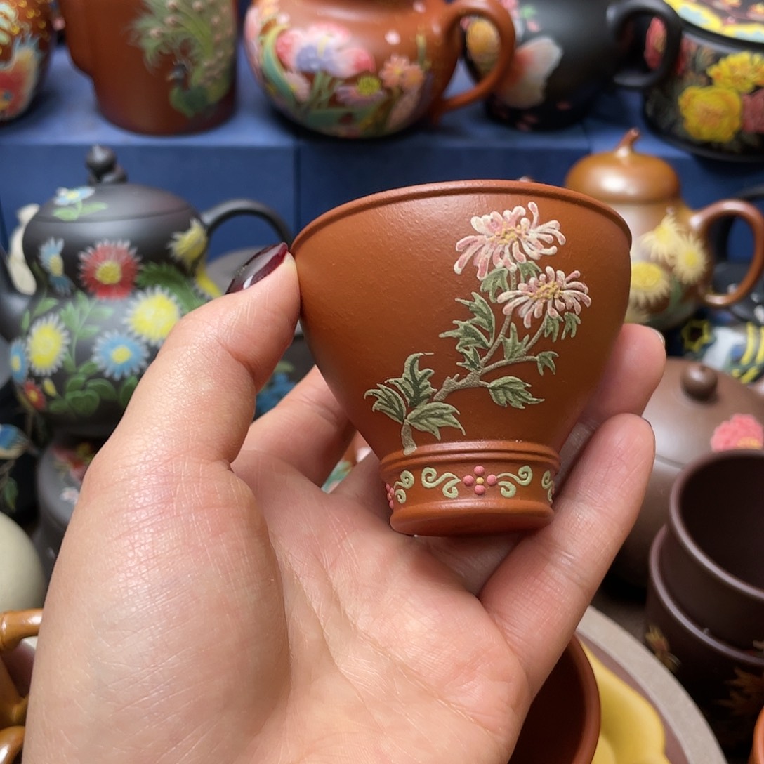 茶杯紫砂紫砂主人杯80cc