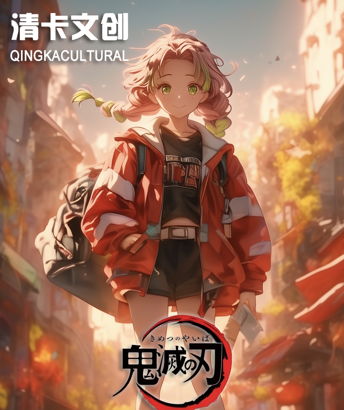 【强取大转盘】【鬼灭之刃】二创动漫系列亚克力工艺鬼灭色纸