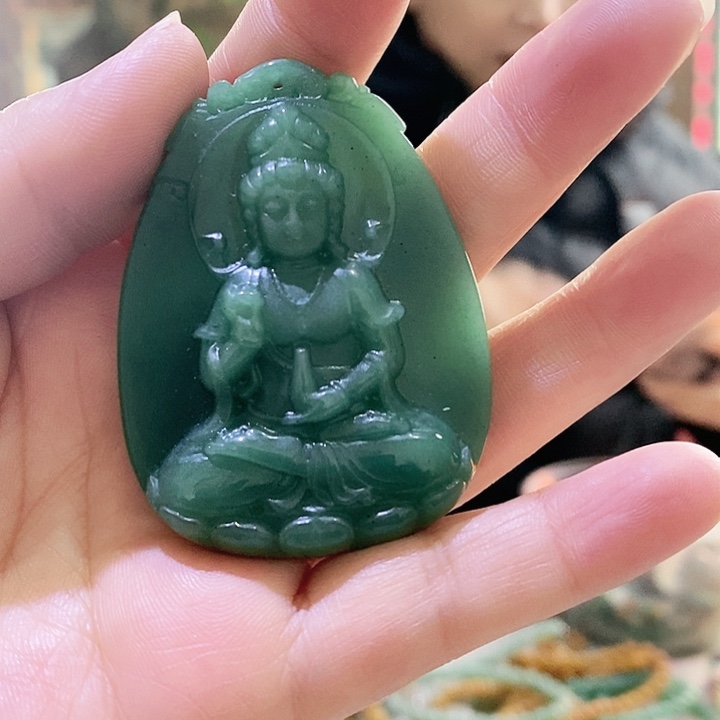 密玉（石英质玉）毛衣链未镶嵌