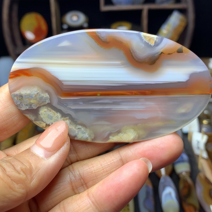 玛瑙/玉髓颈饰未镶嵌