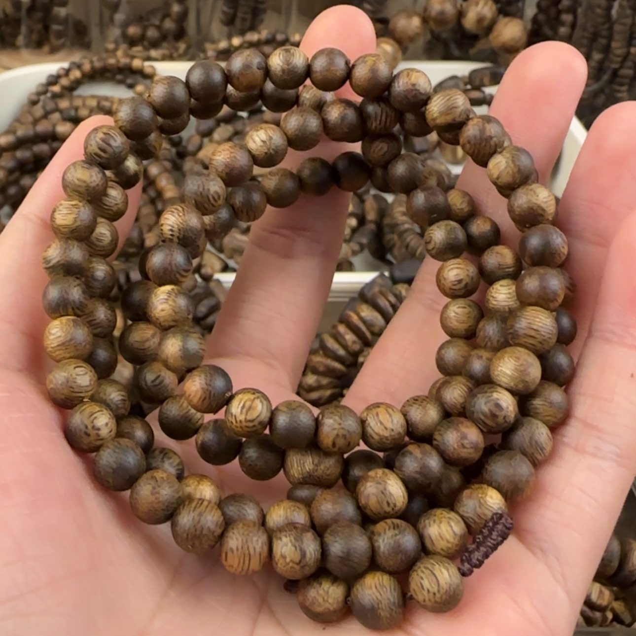 【闪购商品】沉香手串小*奇楠手串12克卡06