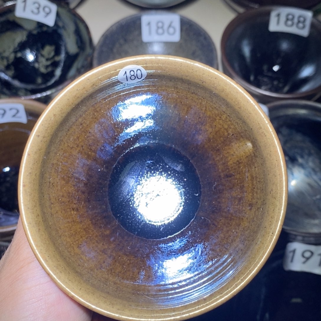 茶盏建窑建盏180号微瑕