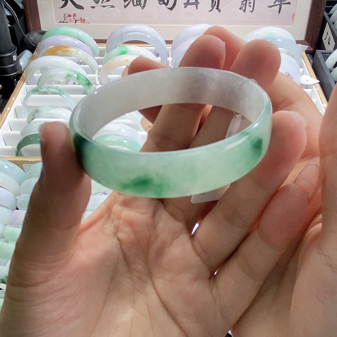 未镶嵌手链翡翠小雅51圈口