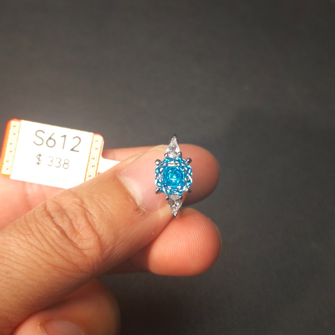 意大利 GD-奢华气质轻奢梦幻彩色耳饰吊坠戒指腰佩S612