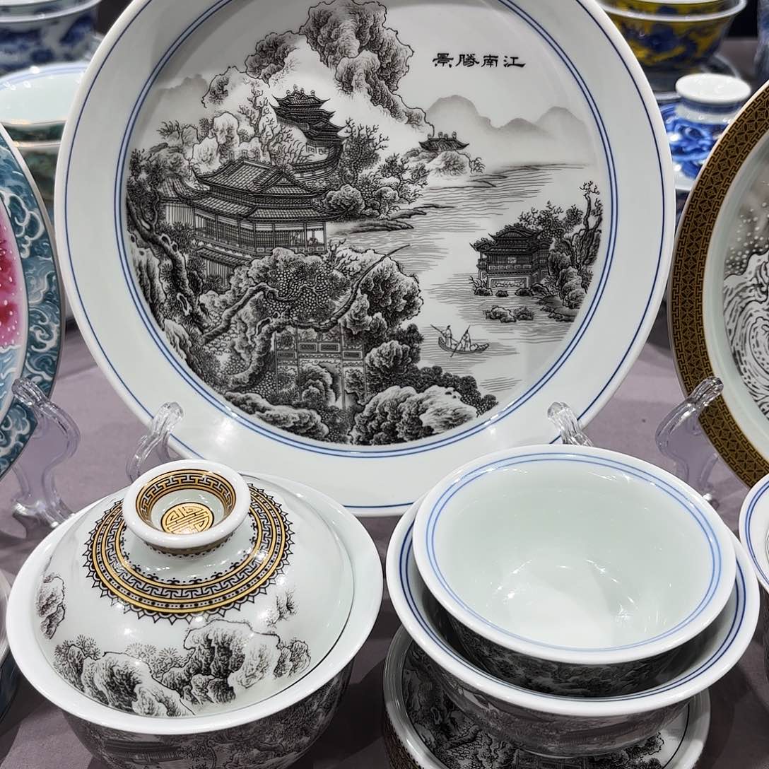 瓷片景德镇手工高温茶具