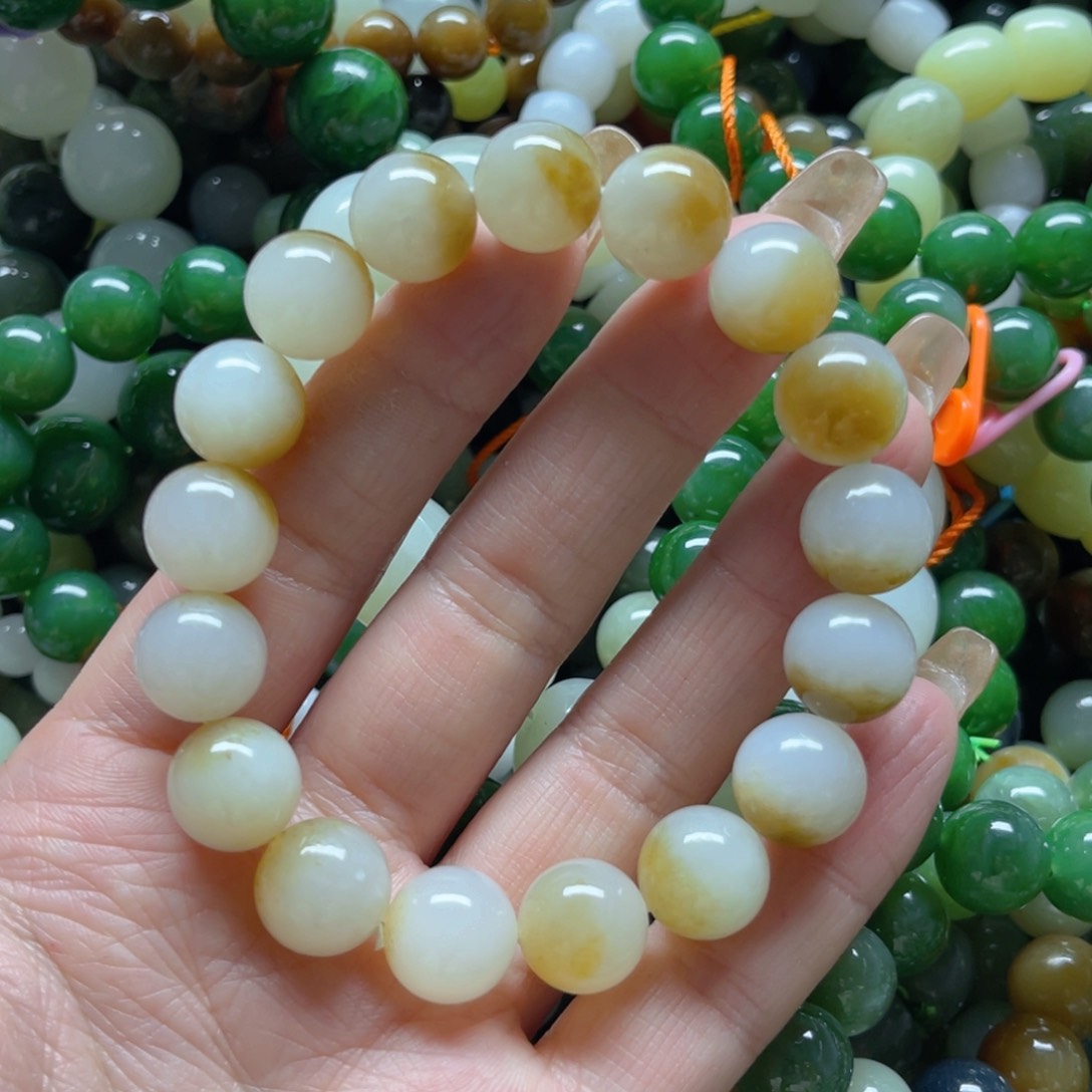 和田玉手链未镶嵌