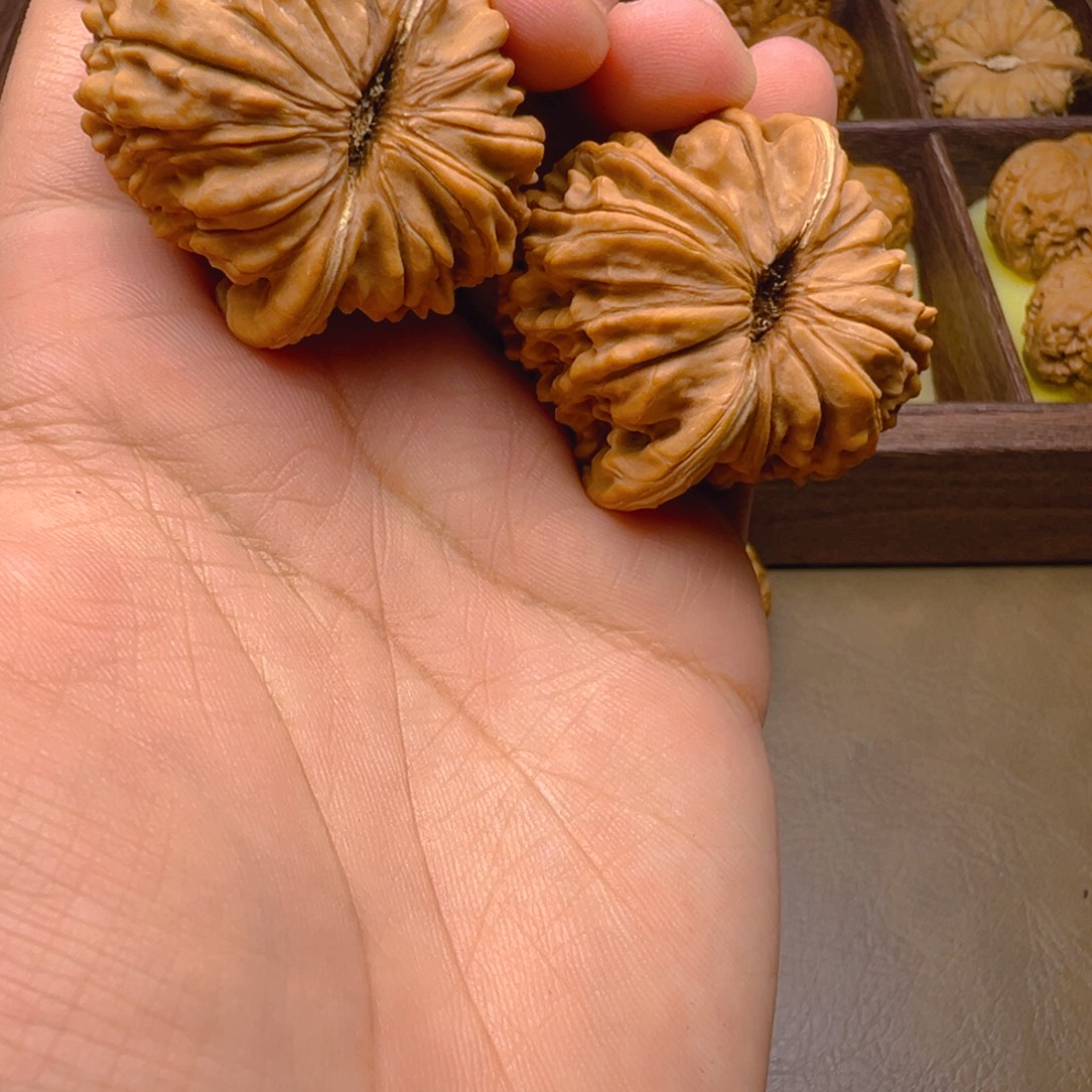 文玩核桃把件41尺平谷四座楼