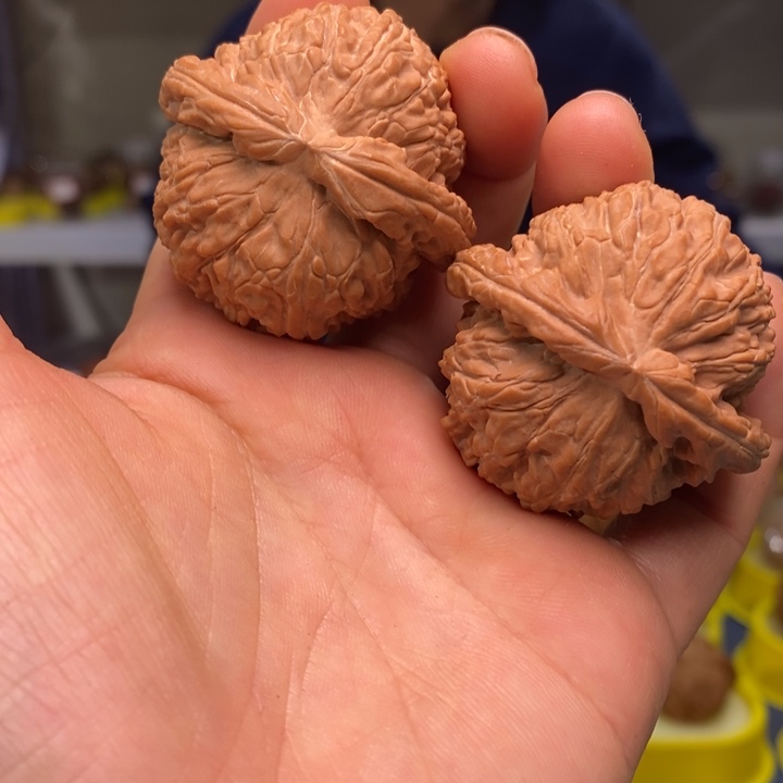 文玩核桃吊坠文玩核桃球白44～