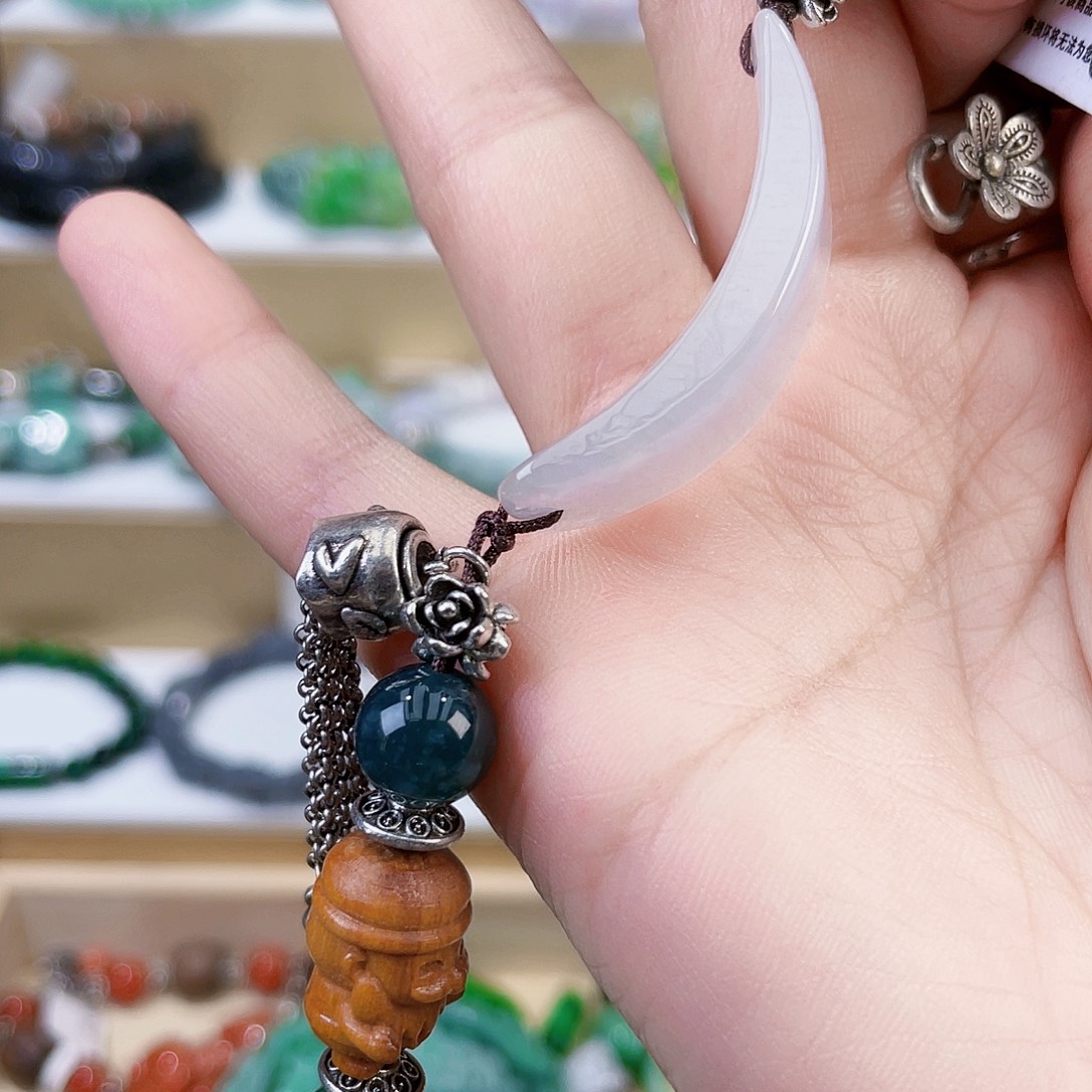 翡翠未镶嵌手链手链