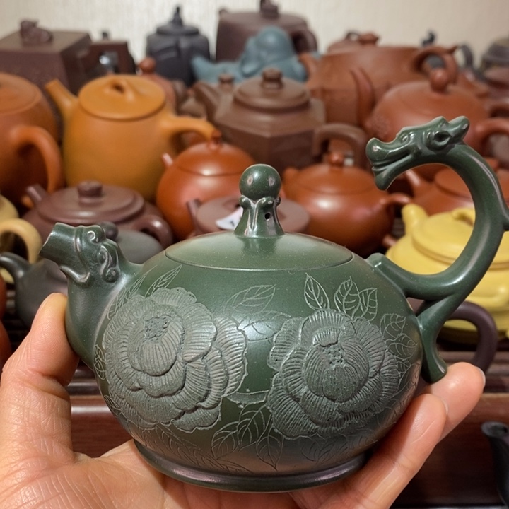 茶壶紫砂微瑕处理一把