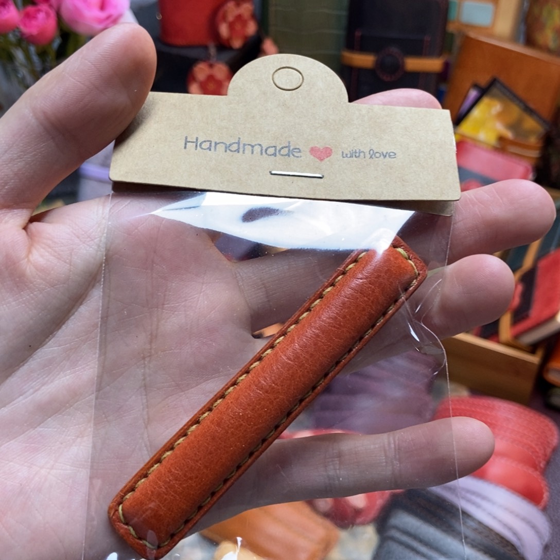 钛合金带子款红棕色鸭嘴夹