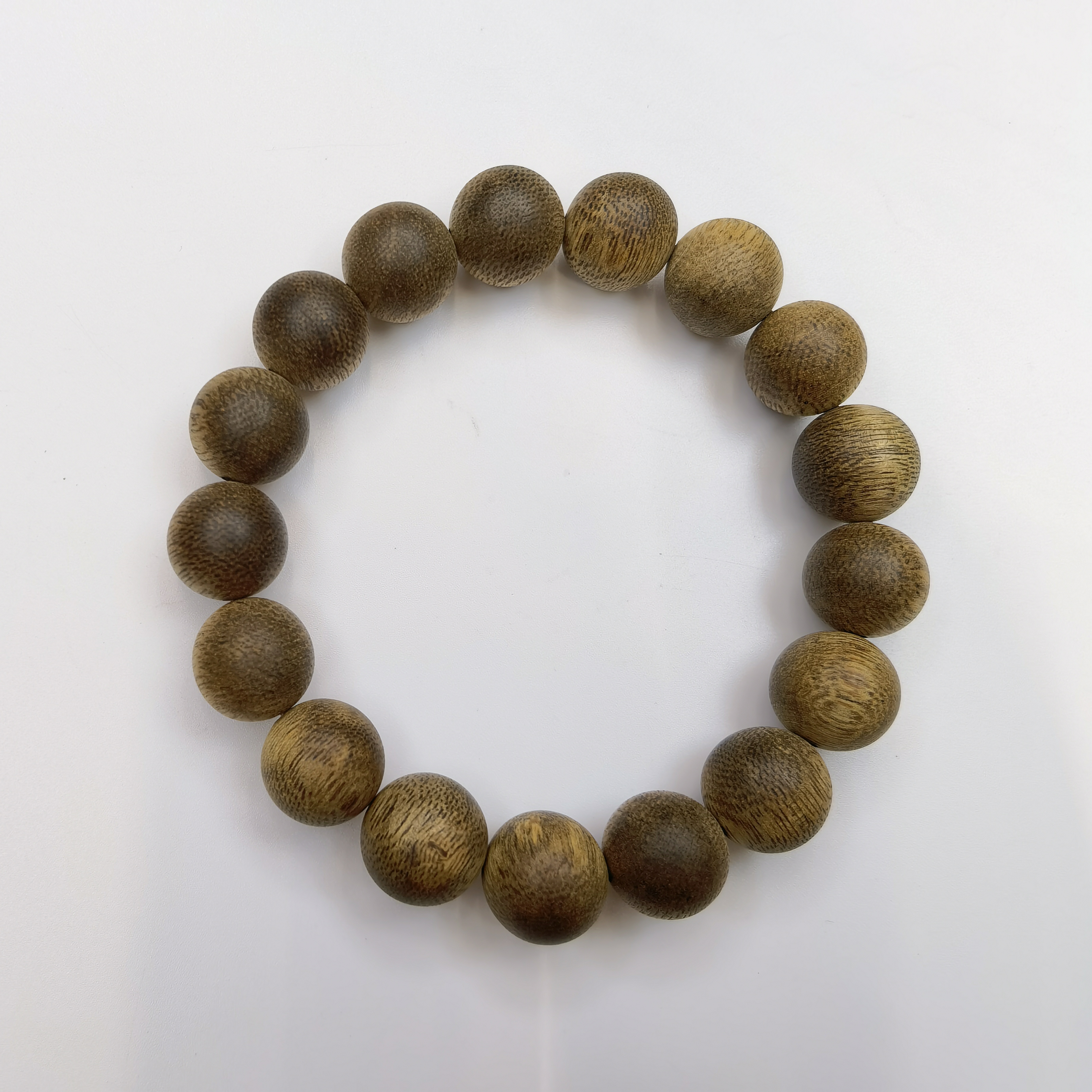 沉香达拉干黑油老料1.3cm单圈九五沉沉香手串