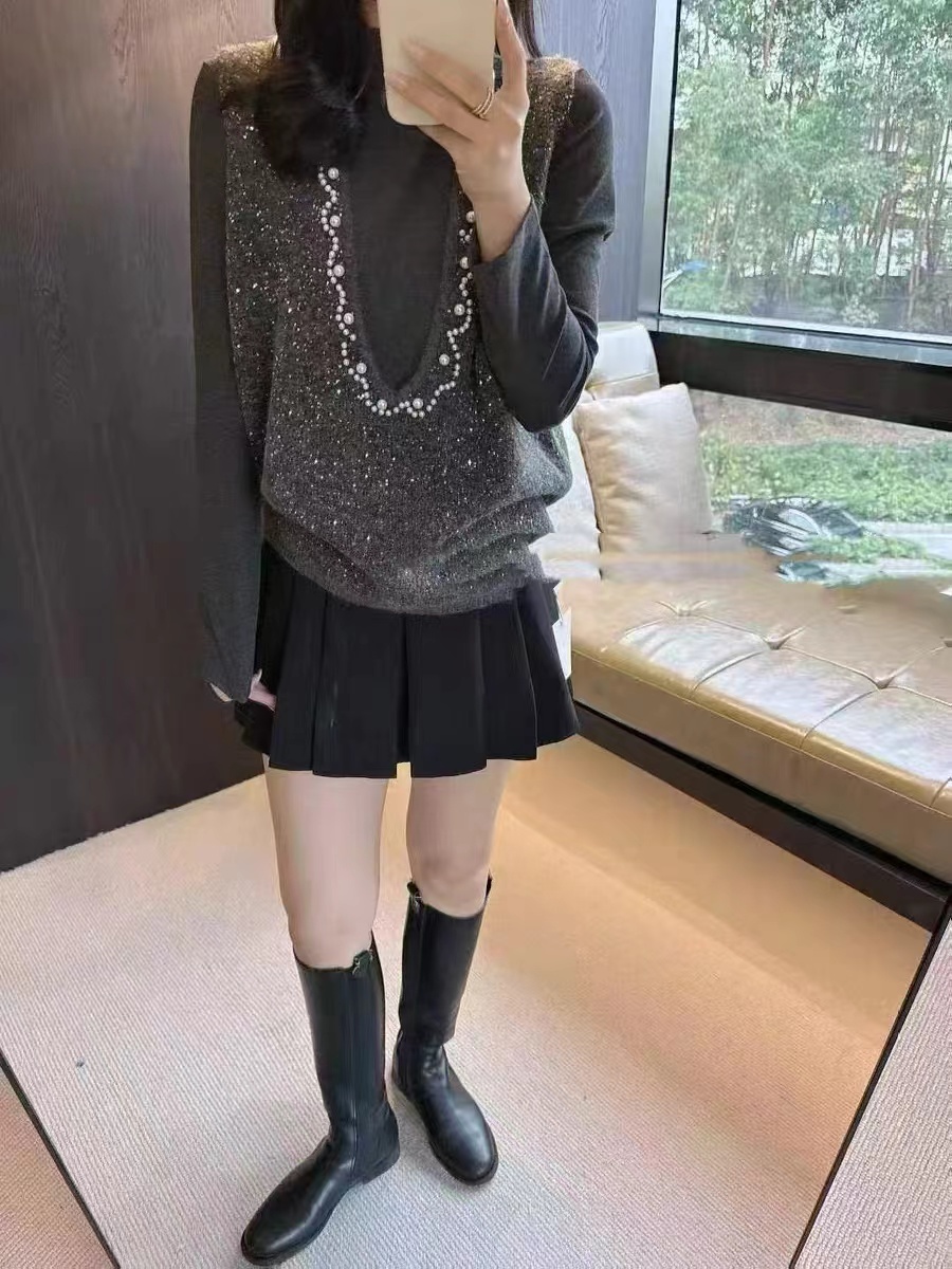 【钰姐精选】2617-宽松两件套冬季ins韩版修身型时尚宽松型常规款