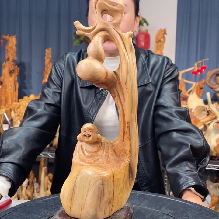 柏木（崖柏）随型摆件