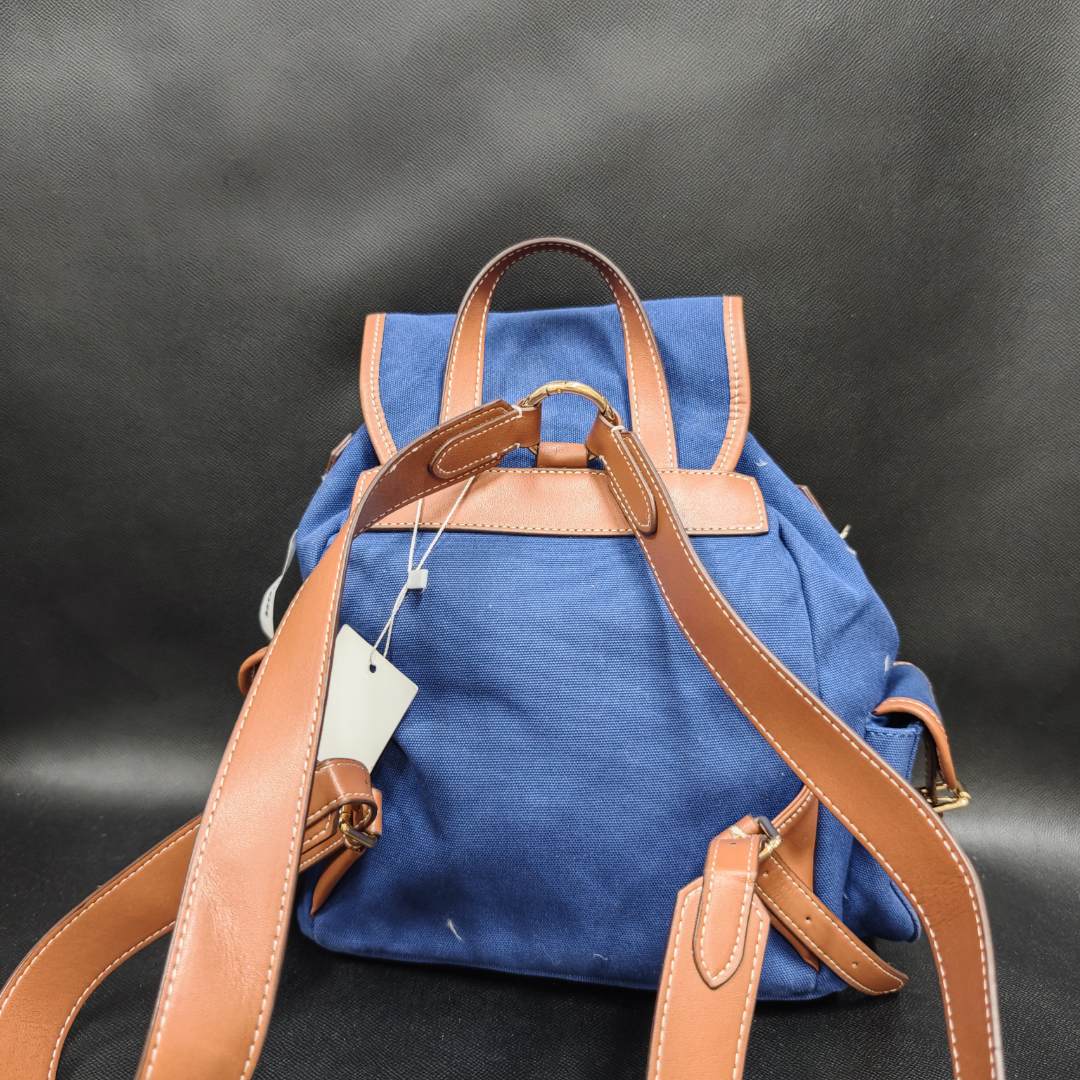 SMVP · 高定奢品 潮流真皮新款女包斜跨包双肩包 0569 牛仔蓝