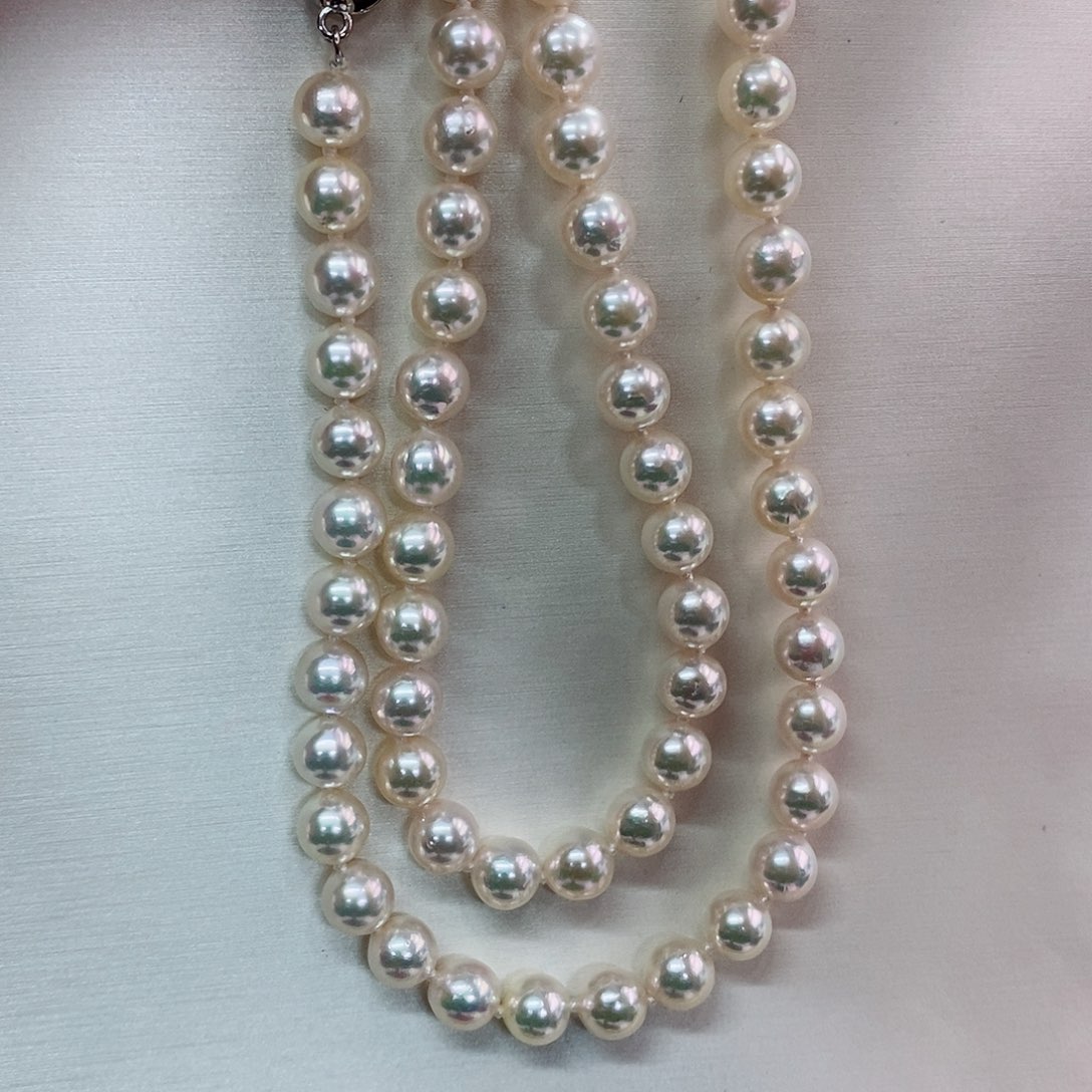 项链未镶嵌海水珍珠6-6.5