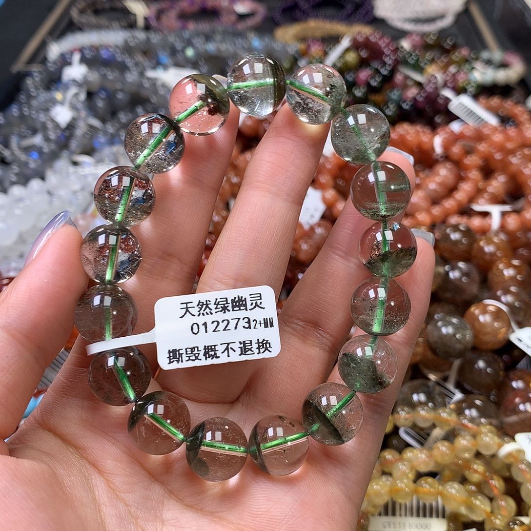 水晶手链未镶嵌，