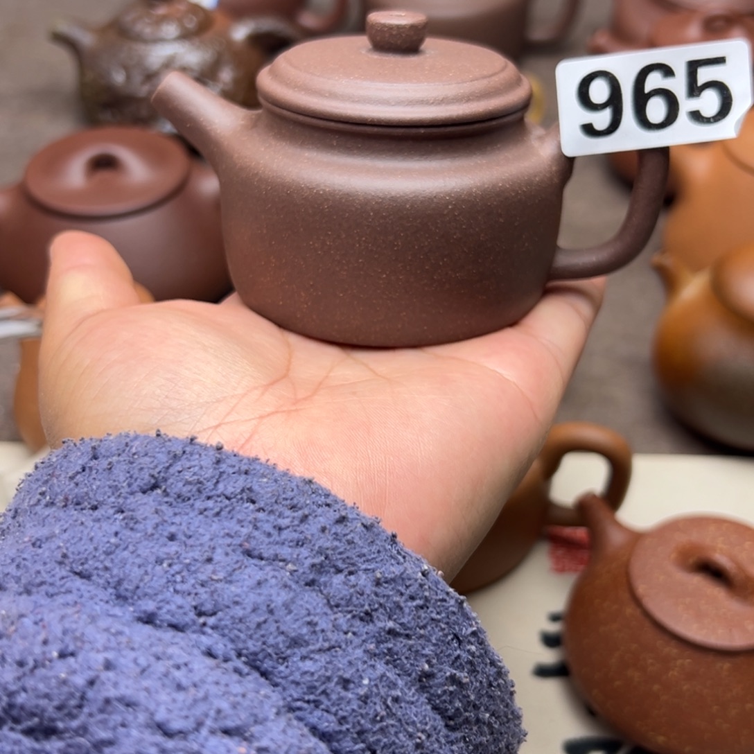 茶壶紫砂紫泥半手工150cc左右