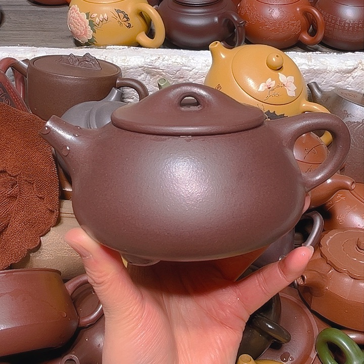 紫砂茶壶宜兴原矿紫砂壶270