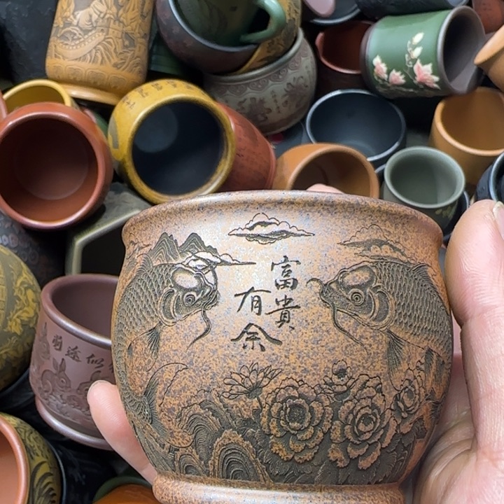 茶杯紫砂全手工制作工艺