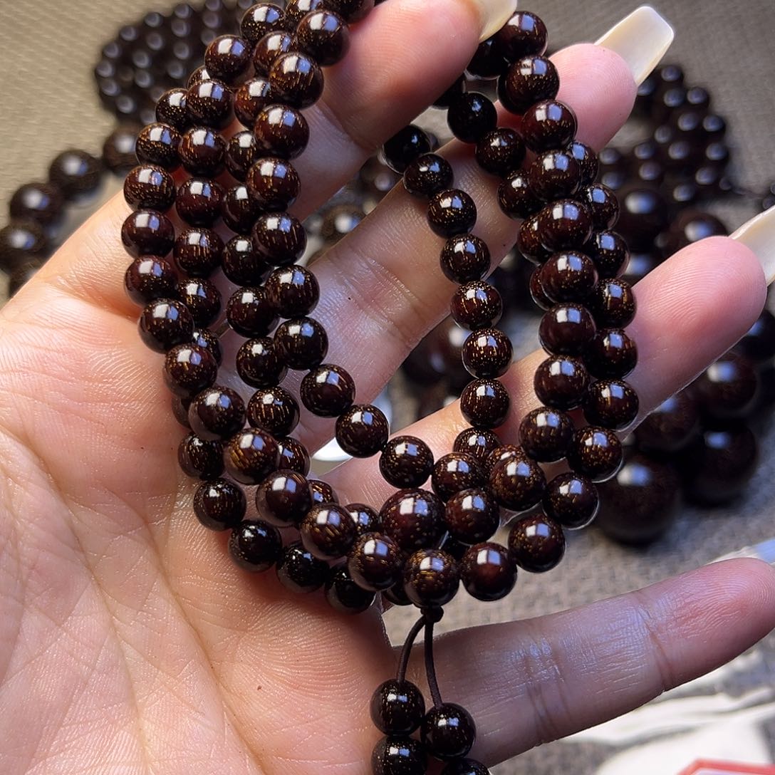 檀香紫檀（小叶紫檀）0.6 108颗满天星