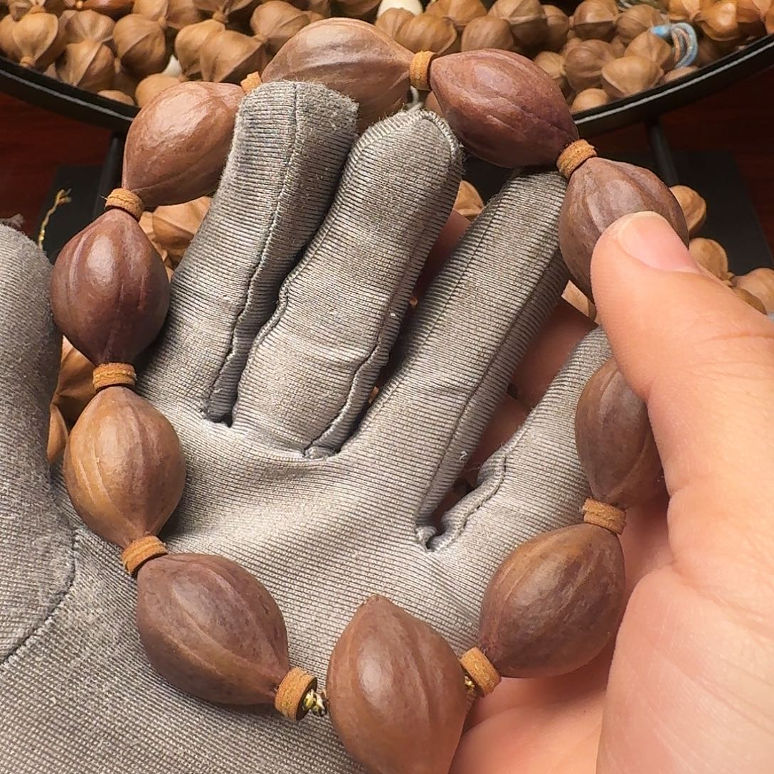 把件橄榄核紫皮核