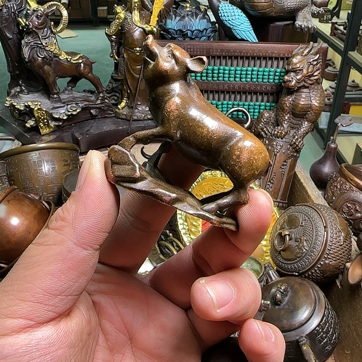 铜器办公室茶室摆件