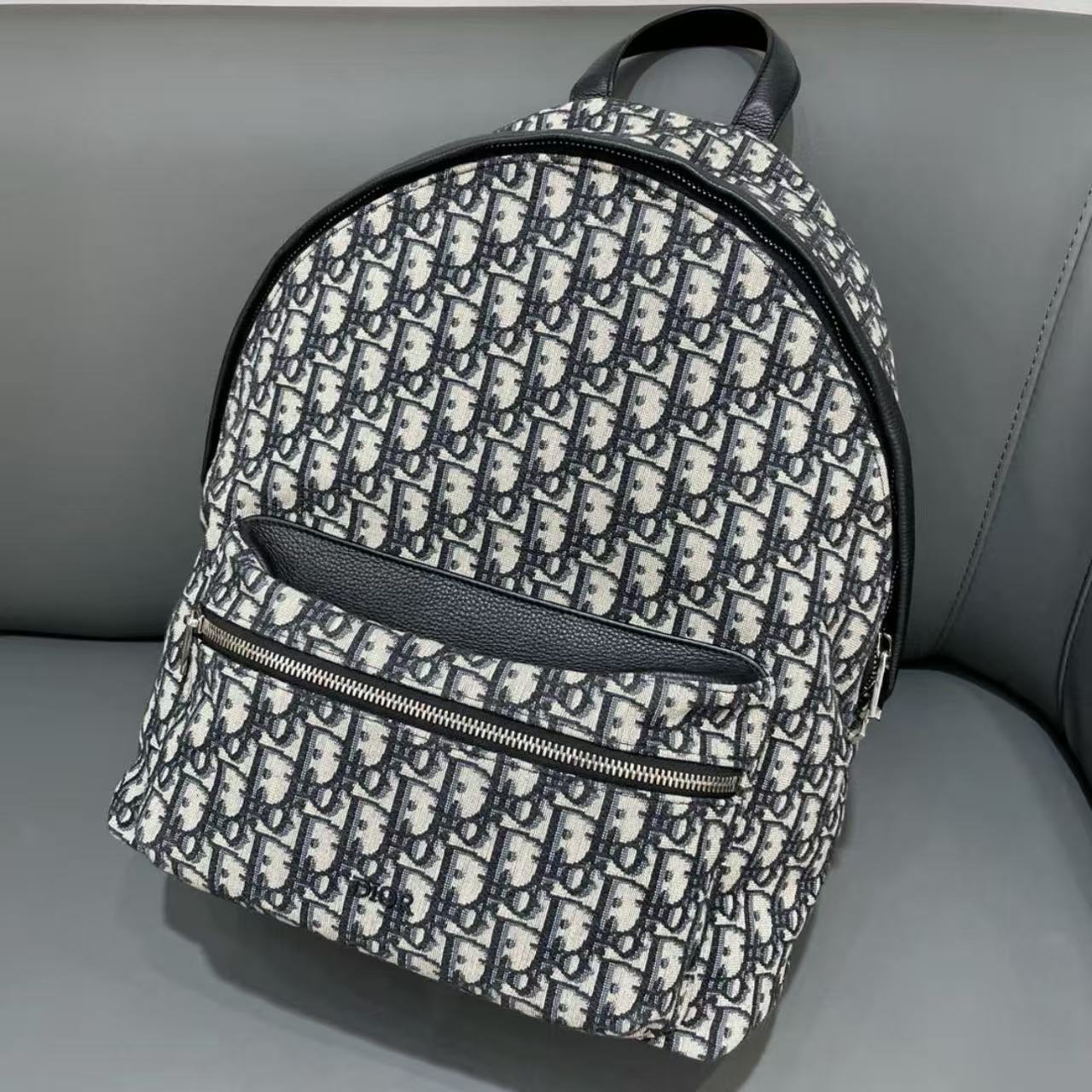 99新 DIOR/迪奥 Dior老花双肩包 25120063-05
