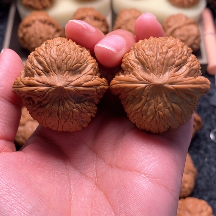 文玩核桃把件二*精品大泥鳅40