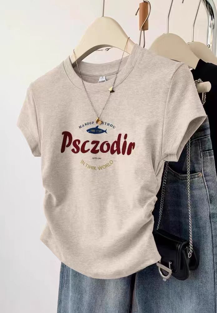 女士短袖简约时尚