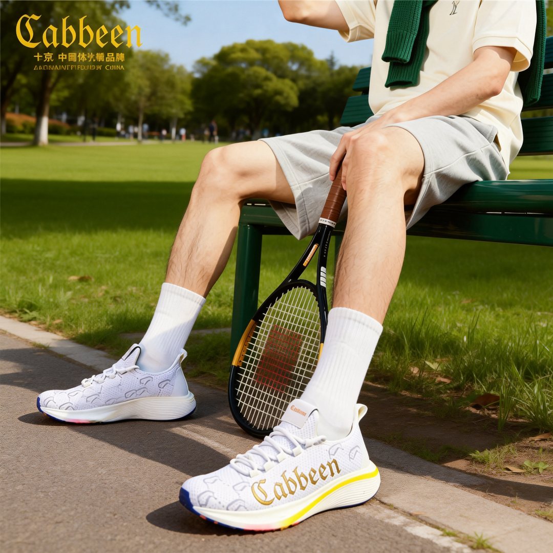 卡宾男士阿甘鞋春秋季运动时尚休闲鞋设计师款舒适潮流男式休闲鞋