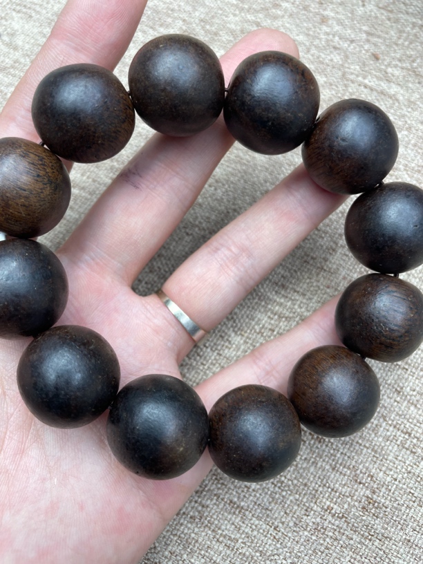 沉香木串文玩老料【阿坤精选】 22号