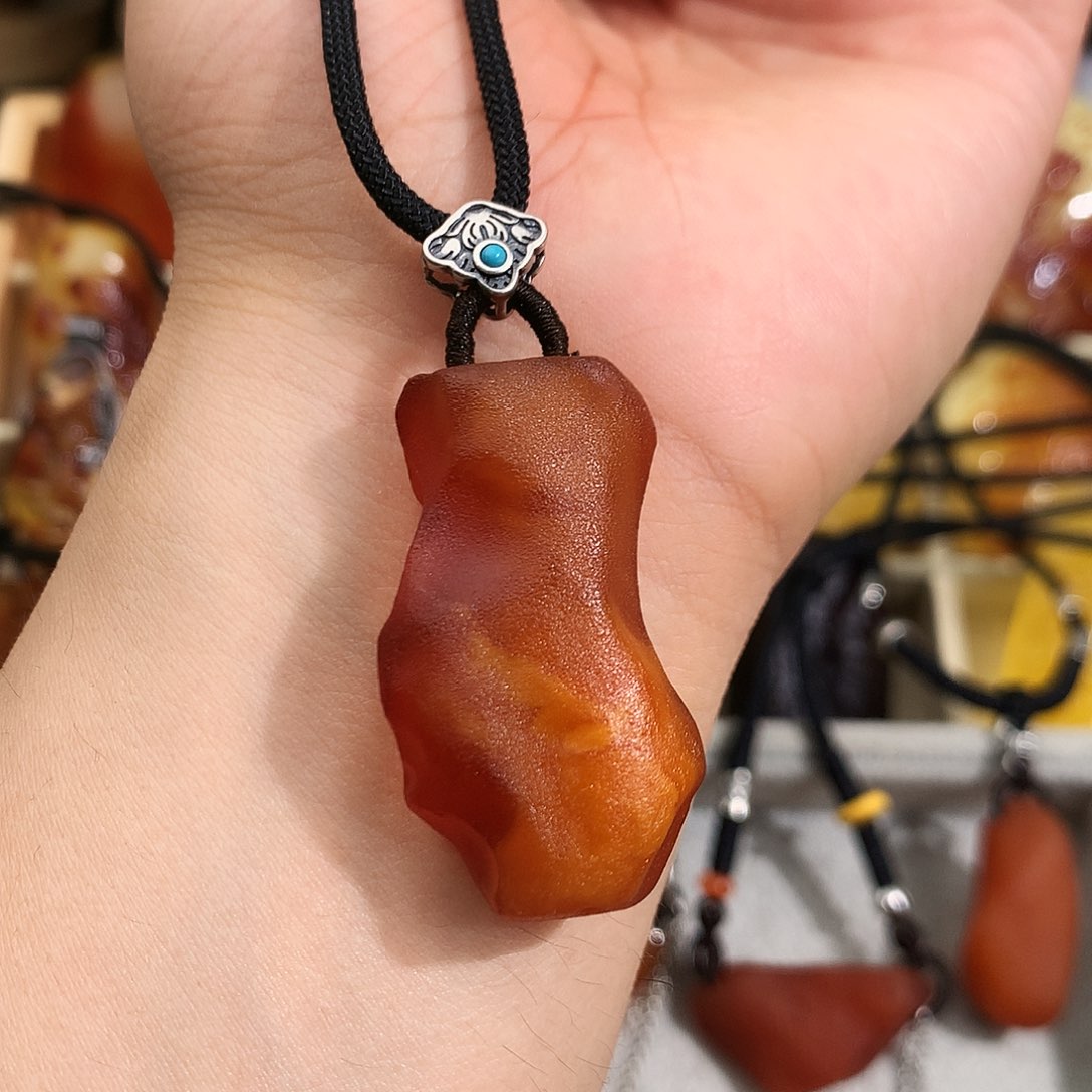 未镶嵌琥珀裸石你