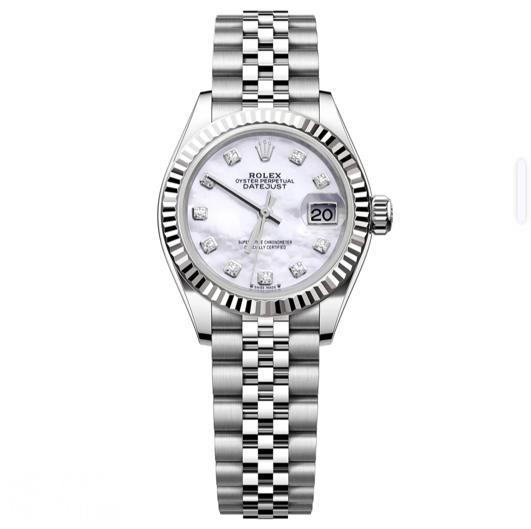 99新 Rolex/劳力士 日志/179174/A1407/白贝母盘/26mm