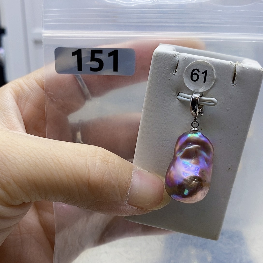 颈饰合金淡水珍珠