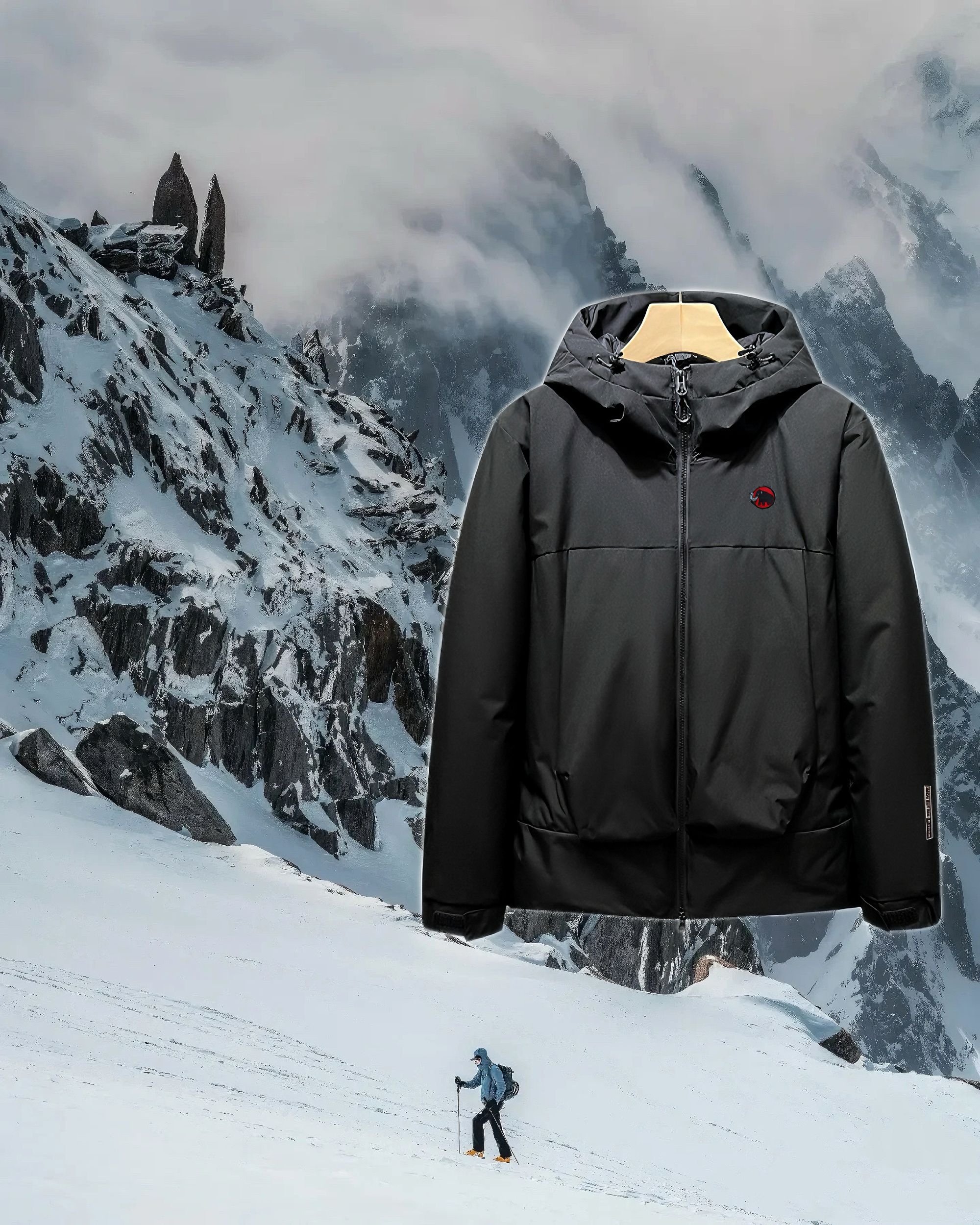 61666款冬季情侣款户外海外版全地形探险系列防风极寒滑雪服