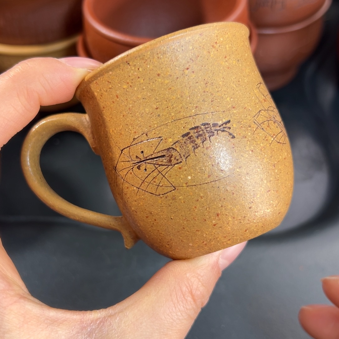 紫砂茶杯老段主人杯