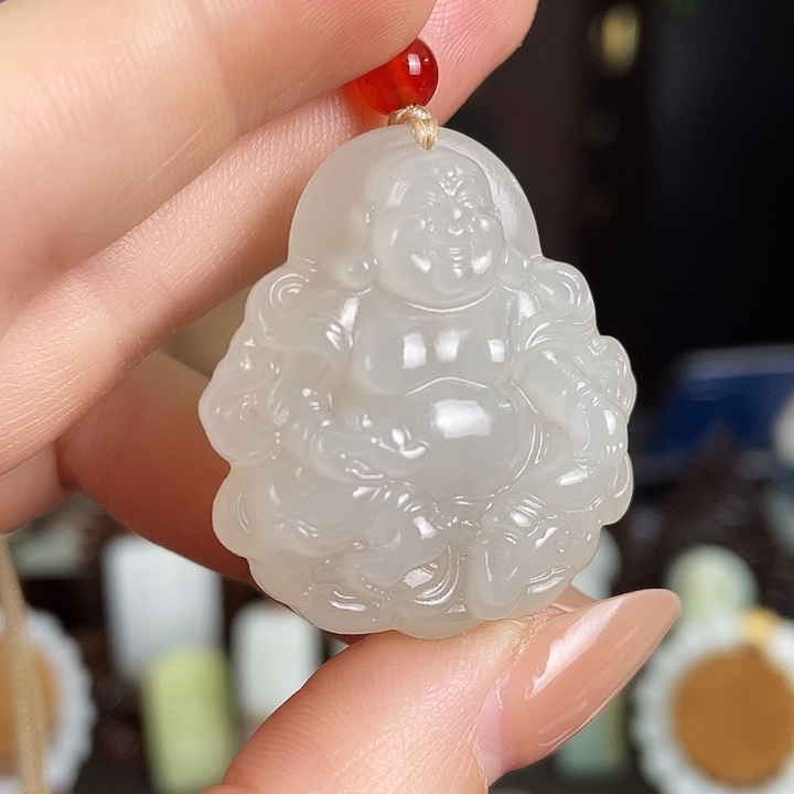 和田玉未镶嵌颈饰定制发货