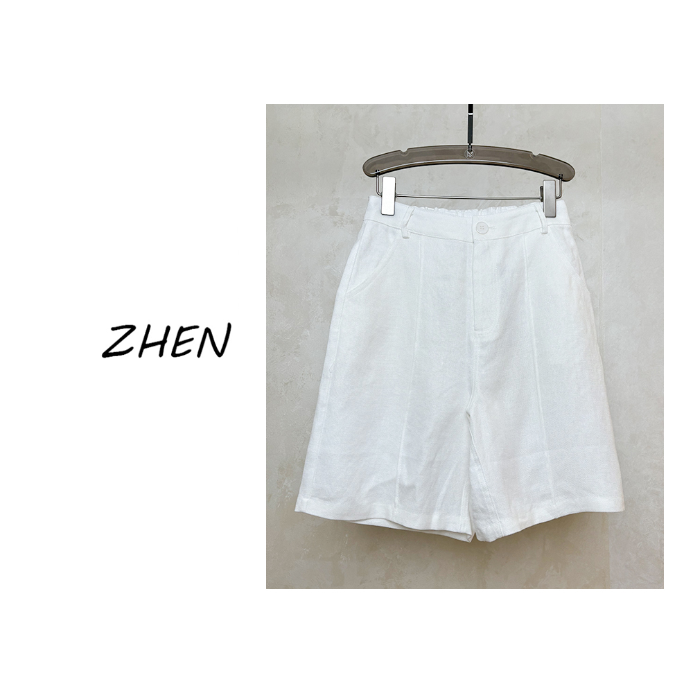 【ZHEN】25Y00097 2025新款短裤显瘦遮肉小众设计款