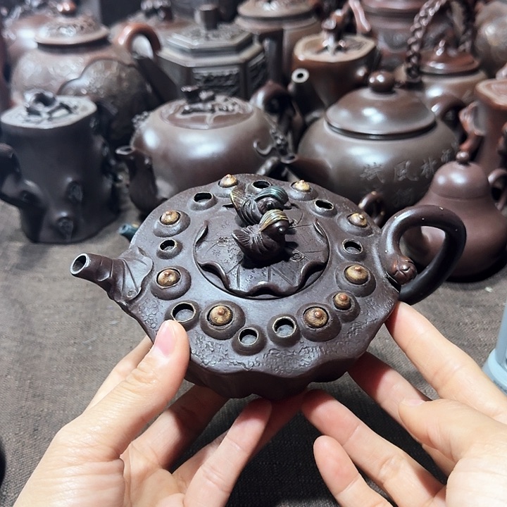 泥塑雅*紫砂壶茶具壶