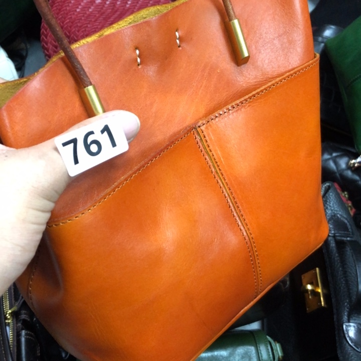 牛皮（革）761瑕疵黄色yy包