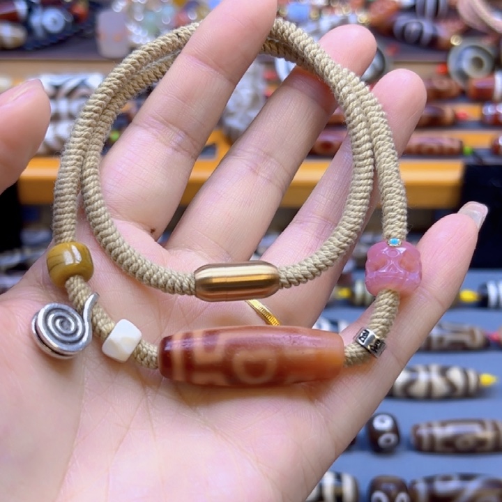 玛瑙/玉髓未镶嵌颈饰