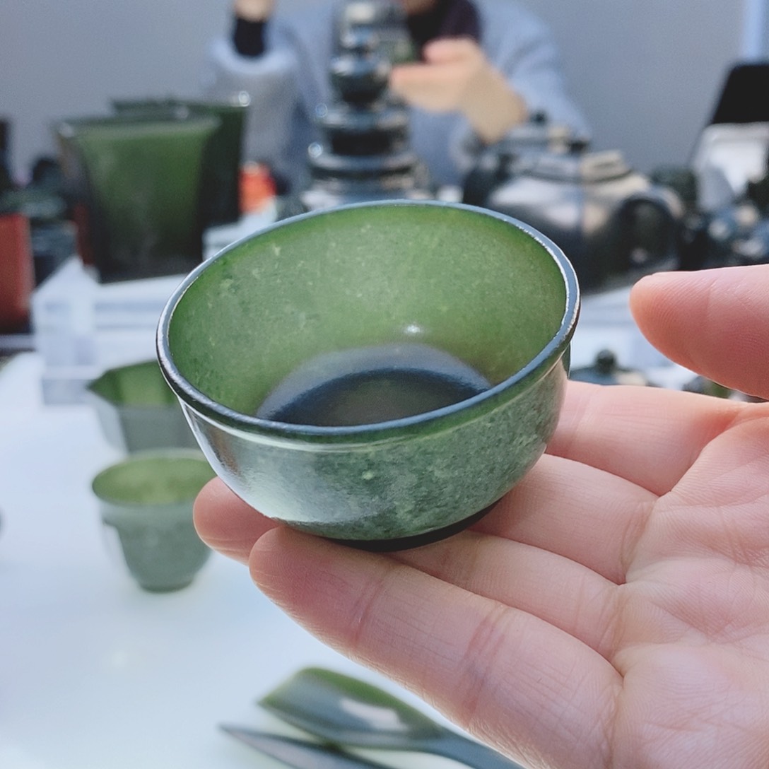 和田玉（青玉）把件未镶嵌