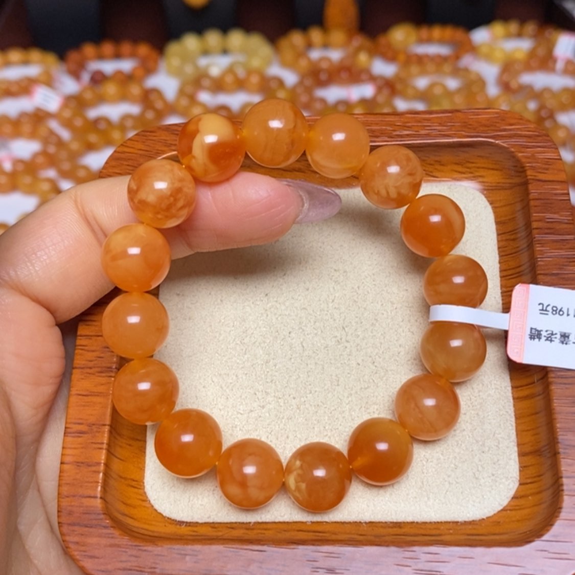 【闪购商品】未镶嵌蜜蜡手链手串
